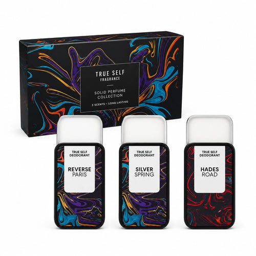 Kit Attraction – 3 Perfumes Sólidos com Feromonas