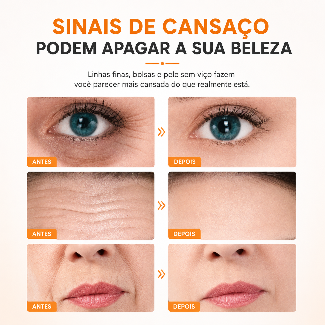 Kit de Colagénio para Contorno dos Olhos + Vitamina C