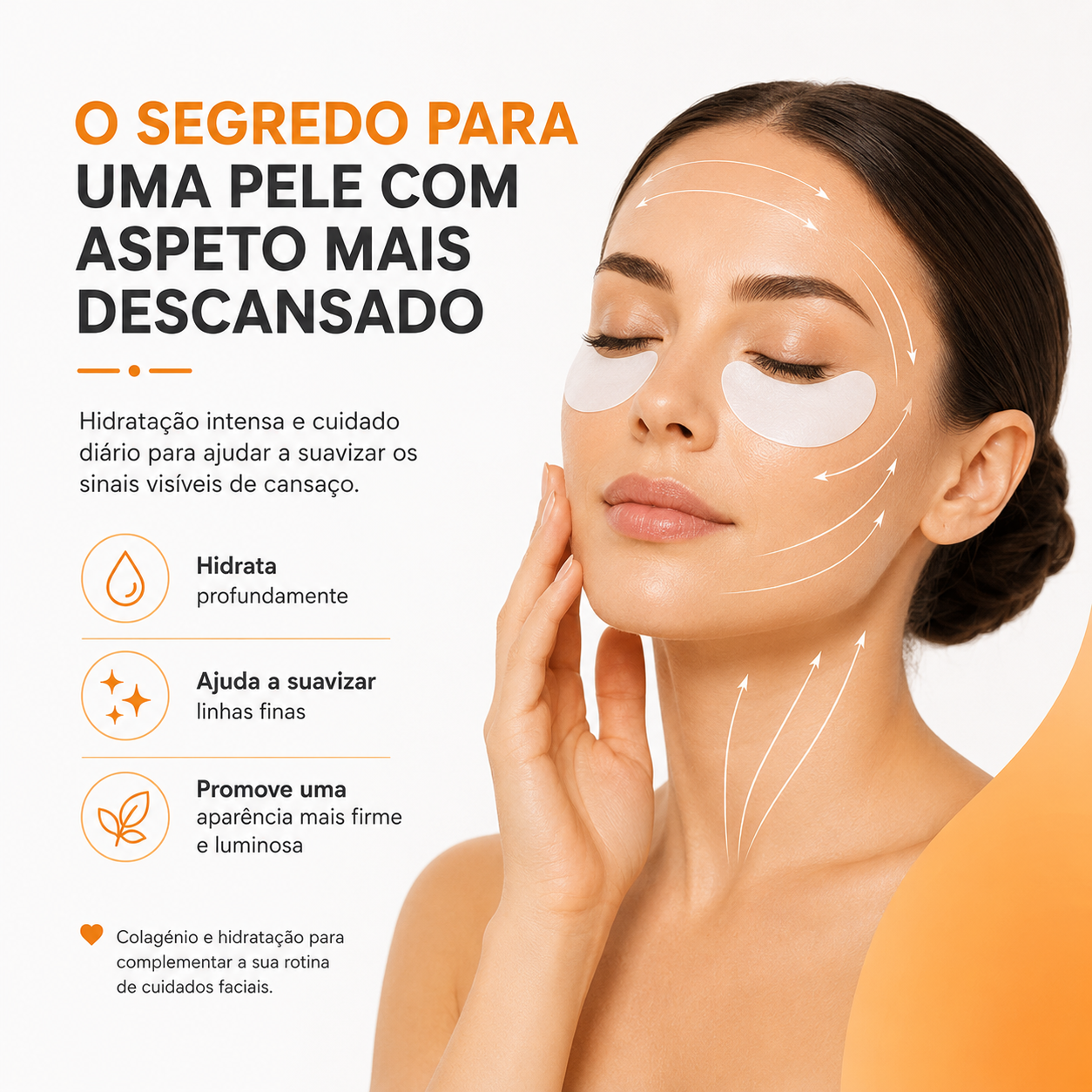 Kit de Colagénio para Contorno dos Olhos + Vitamina C