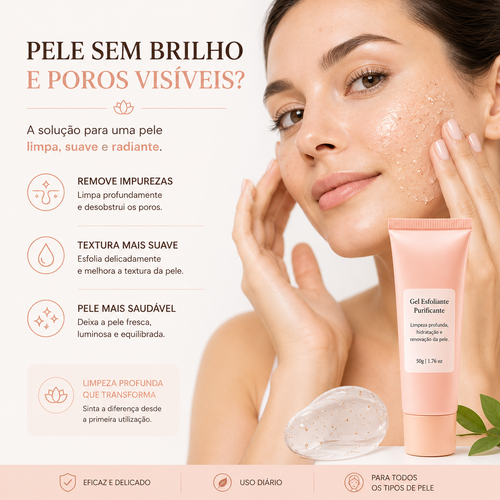 Gel Esfoliante Purificante Facial 50g