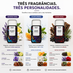 Kit Attraction – 3 Perfumes Sólidos com Feromonas