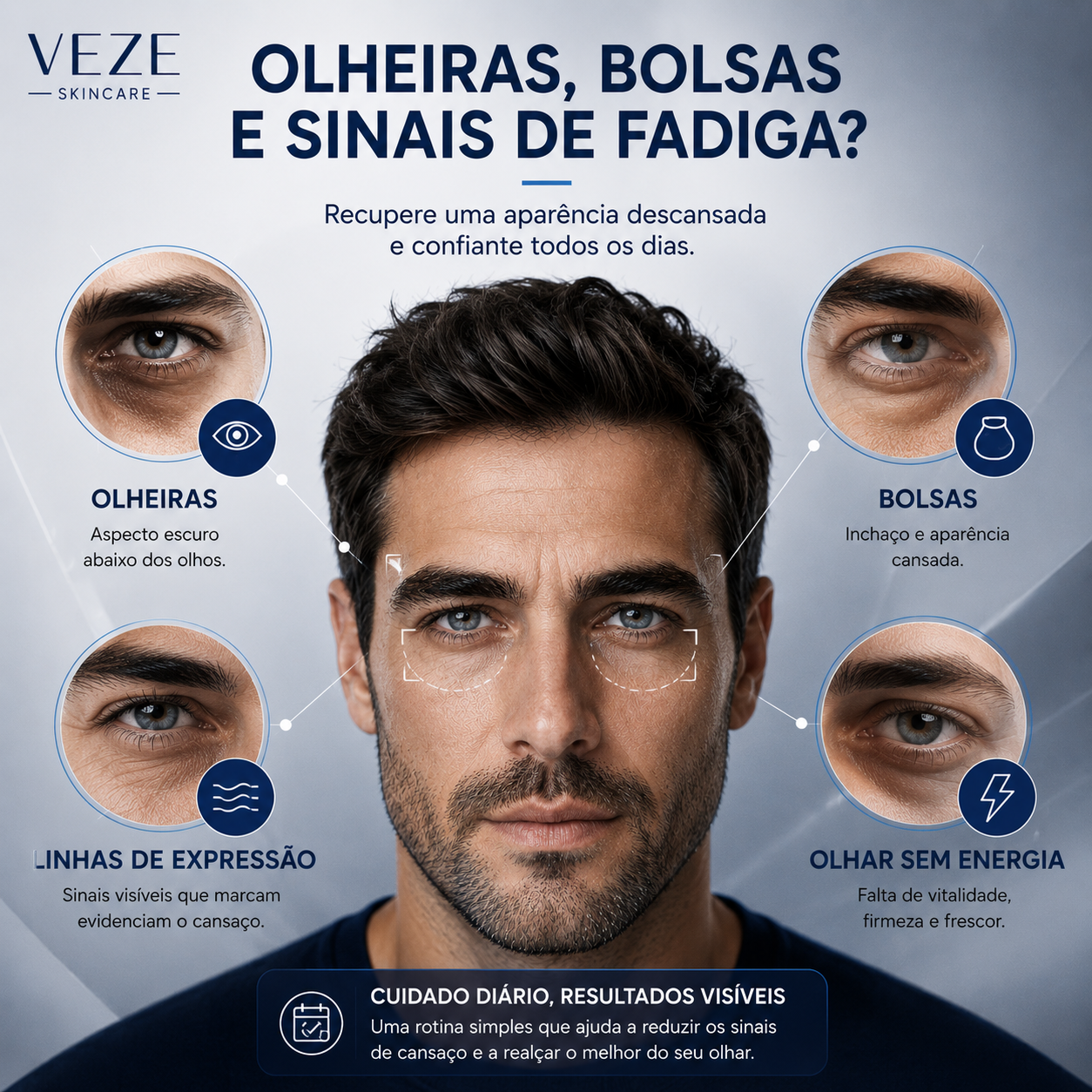 Creme para Olheiras e Bolsas VEZE