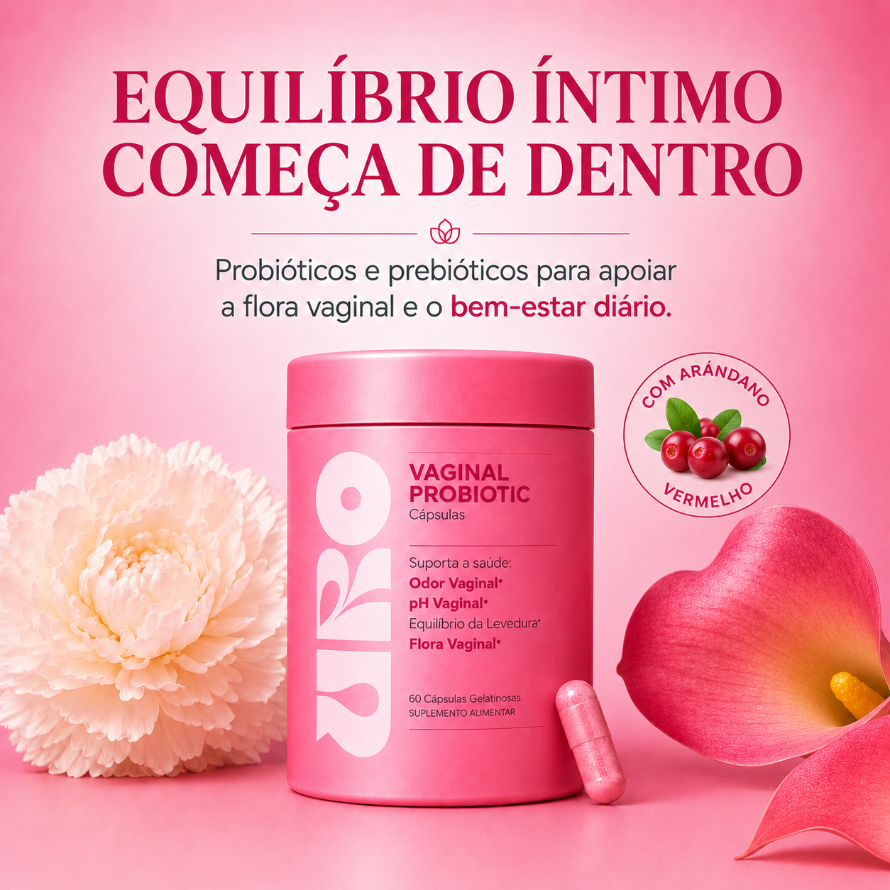 Probióticos Vaginais para o Bem-Estar Íntimo Feminino