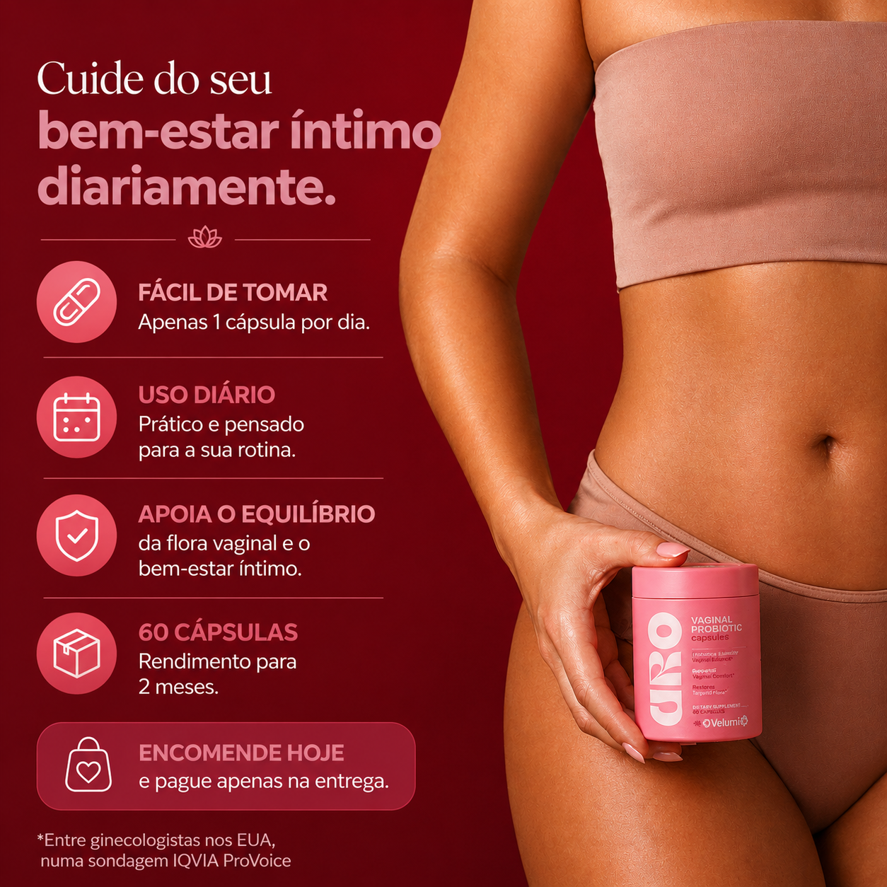 Probióticos Vaginais para o Bem-Estar Íntimo Feminino