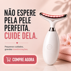 Massajador Facial LED 5 em 1 para Rosto e Pescoço™