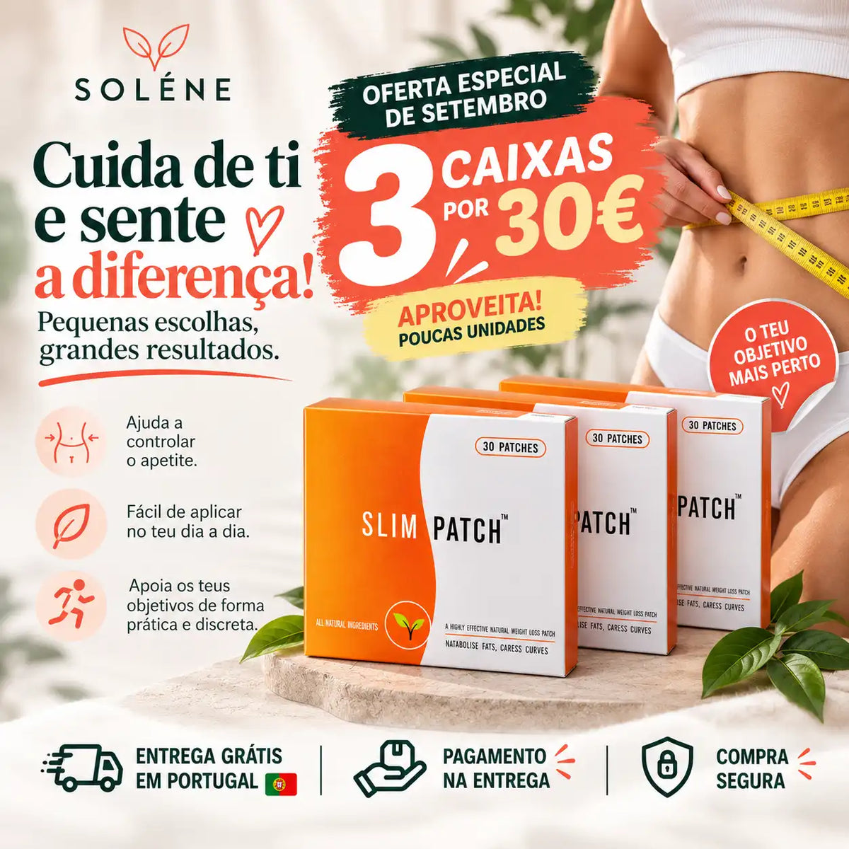 Slim Patch – Adesivos para Emagrecimento Natural